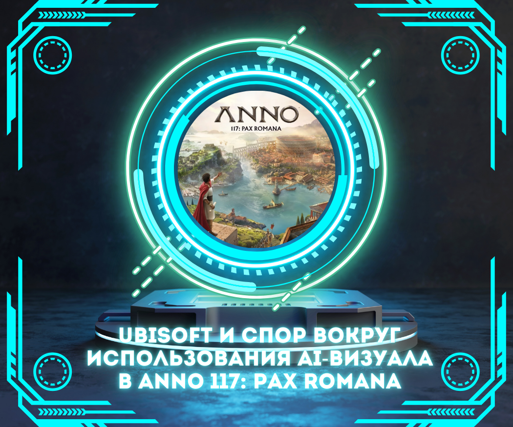 Ubisoft и спор вокруг использования AI-визуала в Anno 117: Pax Romana